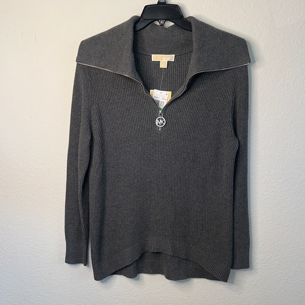 MICHAEL Michael Kors Charcoal Cowl‎ Neck Sweater